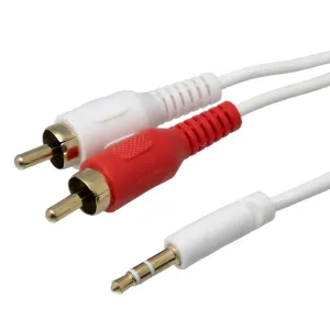 3,5mm ESTEREO MACHO A 2 RCA MACHO, 1,5m — imagen 1
