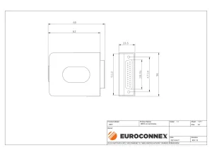 DB15 Hembra con terminales — imagen 2