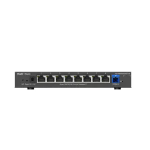 Reyee E-Lighten Switch PoE Cloud Capa 2 - 8 puertos RJ45 Gigabit PoE+ - 1 Puerto óptico SC 1G (PON) - Máximo 120W — imagen 3
