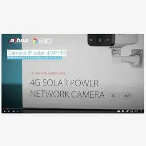 Tubular IP MAX H265 4M Iluminación Dual LED20m/IR30m 3.6mm IP67 PIR MIC/Altavoz E/S 4G AI + Panel Solar — imagen 4