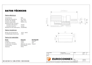 Conector 1.6/5.6 Macho Crimpar para FLEX5 — imagen 2