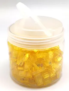 UTP Cat. 6 RJ45, SIN GUIAS, Amarillo — imagen 2