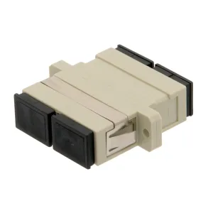 SC/PC MM DX adaptador con pestaña para patch panel — imagen 1