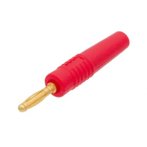 Banana Macho de 2mm, 9-leaf – Cuerpo de Silicona Rojo — imagen 1