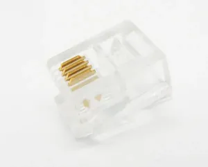 RJ -11 / RJ-14, PARA CABLE PLANO 6P4C — imagen 1