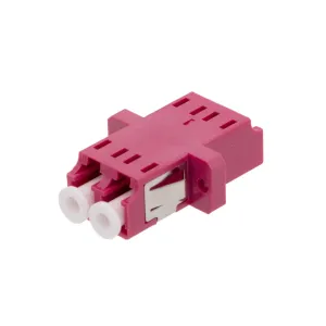 LC OM4 DX adaptador con pestaña para patch panel — imagen 1