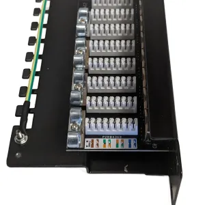 Patch Panel Blindado de 24 Puertos Categoría 6A — imagen 3