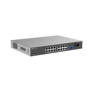 Reyee E-Lighten Switch PoE Cloud Capa 2 - 16 puertos RJ45 Gigabit PoE+ - 1 Puerto óptico SC 1G (PON) - Máximo 240W — imagen 5
