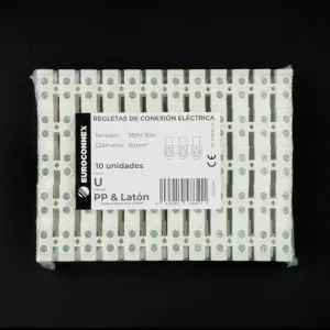 Regletas de conexión eléctrica PP 10mm² [10 unidades] — imagen 2