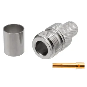 RG-213, N Hembra Crimpar, PTFE — imagen 1