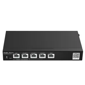 Reyee Router PoE Controlador Cloud - 4 Puertos PoE+ LAN + 1 Puerto WAN - 5 Puertos RJ45 10/100 /1000 Mbps - Admite hasta 4 WAN para failover o balanceo - Hasta 1500 Mbps de ancho de banda — imagen 1