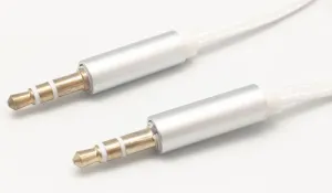 3.5mm Jack Estereo Macho - Macho, 0.5m, blanco — imagen 1