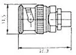 TWIN-BNC MACHO CRIMPAR, RG-108A/U — imagen 2