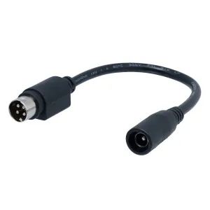 Adapt. 5.5x2.1 hembra a 4 Pin Din macho — imagen 1