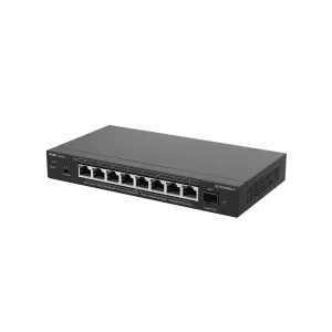 Reyee Switch PoE Cloud Capa 2 - 8 puertos PoE MultiGigabit+ 1 10Gbps SFP+ -  PoE 802.3af/at hasta 30w / Máximo 130W - Static LAG/DHCP Snoop/Port Mirror - VLAN/Port Isolation/PoE Watchdog - Enrackable — imagen 3