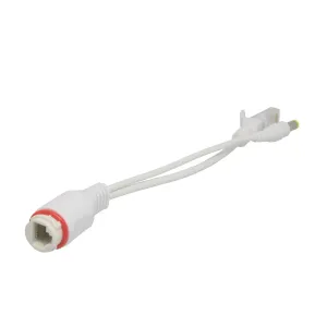 Pareja de inyectores pasivos de alimentación por Ethernet 12v - macho y hembra — imagen 5