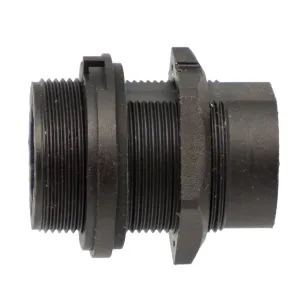 Adaptador FTP RJ45 Hembra-Hembra para empotrar con rosca, incluye tapa — imagen 3