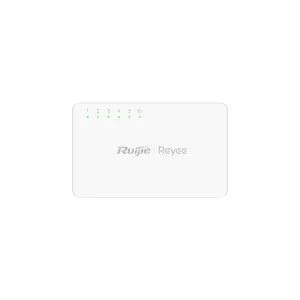 Reyee Switch Sobremesa - Carcasa Plástico - 5 puertos RJ45 - Velocidad 10/100/1000 Mbps - Plug and Play - Tecnología ahorro de energía — imagen 5