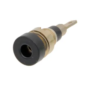 Base Hembra Negra de 2mm para Banana con Conexión FastON 2.8mm — imagen 1