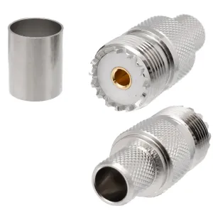 LMR400, UHF Hembra Crimpar — imagen 1