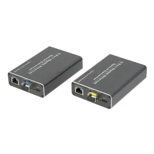 Conmutador Industrial de Fibra Ethernet Gigabit de 5 Puertos — imagen 1