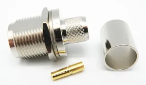LMR400, N Hembra Crimpar, PTFE — imagen 1