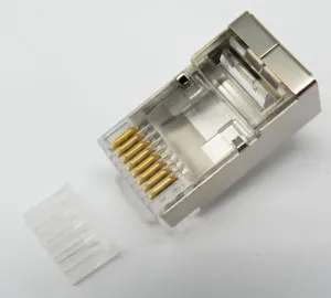 RJ45 Cat.6 FTP(BLINDADO) 8P8C 50U", CON GUIA — imagen 1