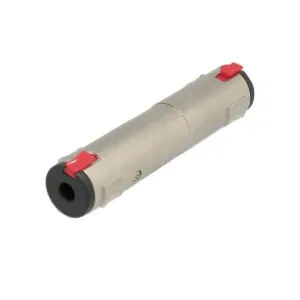 Doble hembra 6,4mm Stereo de metal con bloqueo — imagen 1