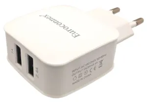 Cargador Dual USB 2 Salidas, 5V 3.4A — imagen 1