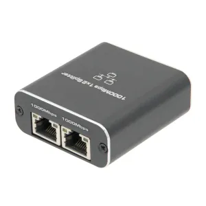 Divisor RJ45 Activo 1x2 Alimentado por USB-C | 1 Gbps — imagen 2