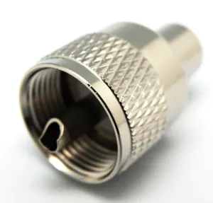 RG-58, UHF MACHO ROSCAR, CORTO, PTFE — imagen 1