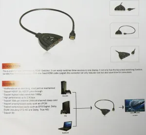Conmutador HDMI 3x1 inteligente — imagen 2