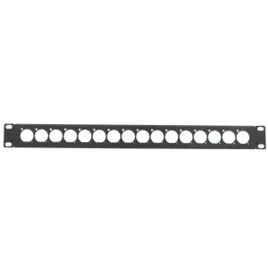 PatchPanel 16 puertos para connectores de audio/video a tornillo XLR / speakON / HDMI — imagen 1