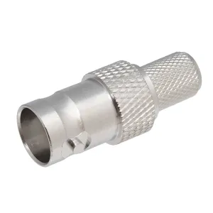BNC Hembra Crimpar para RG-6, PTFE — imagen 1