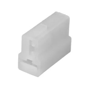 Carcasa de plástico en T para terminales FastON hembra, 2 vías [25u. Blíster] — imagen 2
