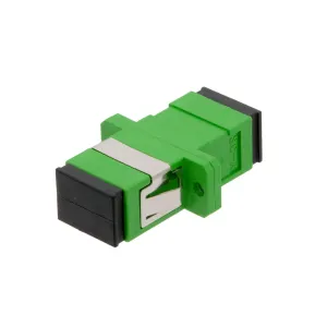 SC/APC SM SX adaptador con pestañas para patch panel — imagen 2