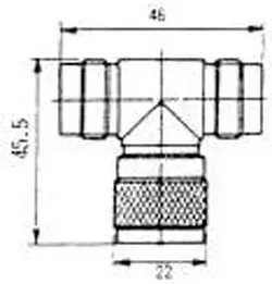 TWINAX MACHO - 2 TWINAX HEMBRAS — imagen 2