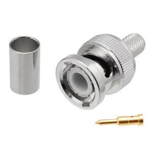 LMR240, BNC macho crimpar PTFE — imagen 1
