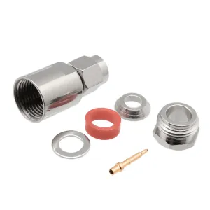 RG58 / LMR200, SMA Macho Soldar — imagen 1
