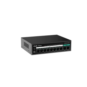 Reyee Switch PoE Sobremesa - Carcasa Metal - 8 puertos RJ45 10/100 Mbps - 8 Puertos PoE+ 802.3af/at + 2 Puertos Uplink — imagen 2