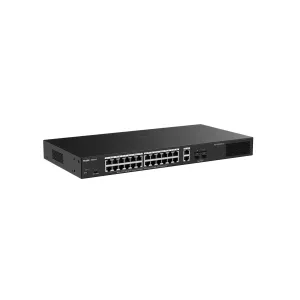 Reyee Switch PoE Cloud Gestionable - 24 PoE 802.3af/at + 2 SFP + 2 uplink RJ45 - 26 RJ45 10/100/1000Mbps + 2 SFP 10/100/1000 - 30W por puerto 802.3af/at / Máximo 250W - VLAN/Port Isolation/Loop Detection - Port Speed Limit — imagen 4