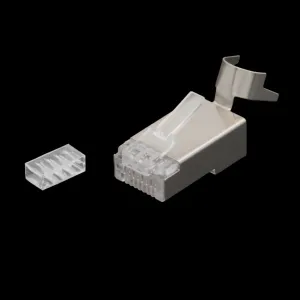 RJ45 Cat.7 STP 8P8C con guia - 1µ [10Gpbs 600MHz] — imagen 1