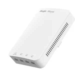 Reyee - AP de Pared Omnidireccional Wi-Fi 5 - AC 1267 Mbps - 4x Puertos RJ45 — imagen 1