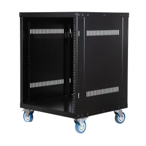 ARACK12U — Rack universal 19" de 12 unidades con ruedas — imagen 5