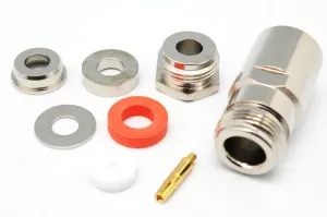 RG-59, N Hembra Soldar, PTFE — imagen 1