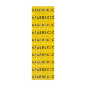 Pack marcadores clip para cable A|B|C [6 a 7.5mm] | 90pcs — imagen 1