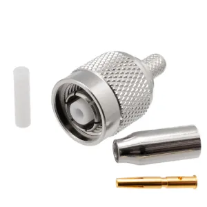 R/P LMR100/RG174, TNC Macho Crimpar, PTFE — imagen 1