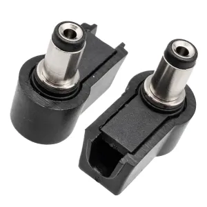JACK ALIMENTACION, ACODADO  2.1x5.5 (L= 9mm) — imagen 1