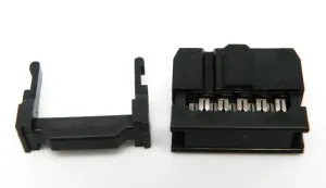 10C. I.D.C HEMBRA PARA CABLE PLANO, 2.54mm — imagen 1
