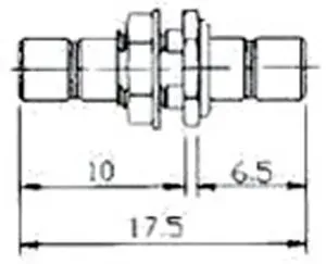 RG-174U, SMB DOBLE HEMBRA, CHASIS — imagen 2